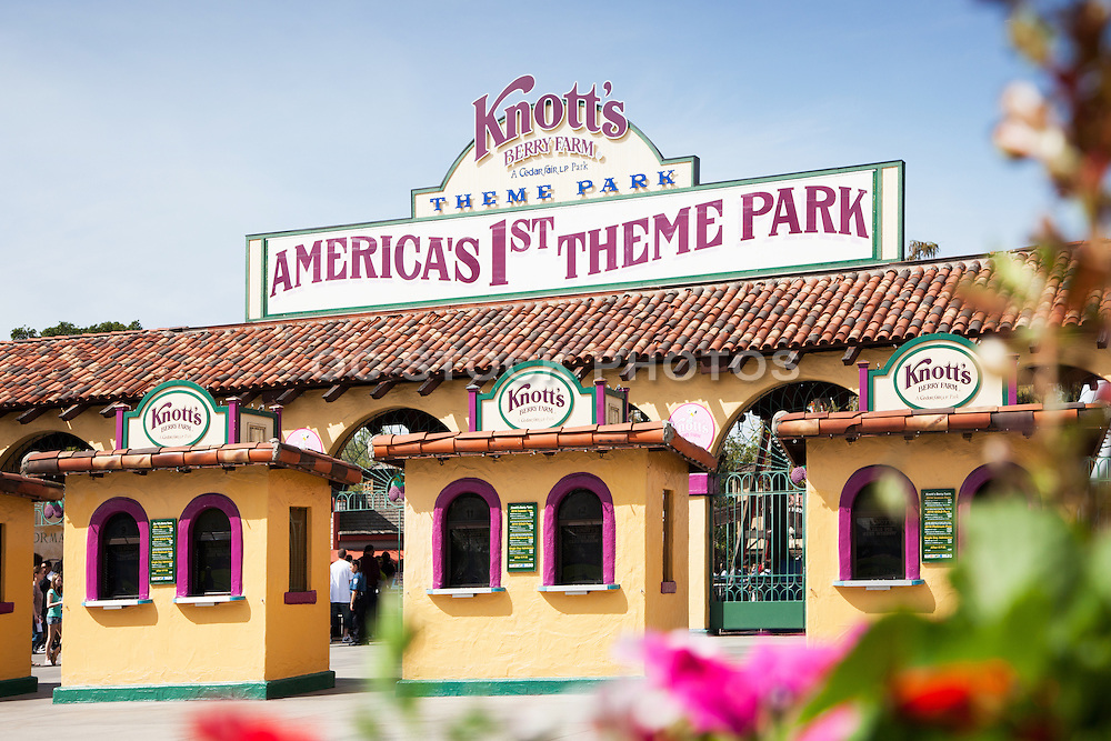 View of Knot''s Berry Farm, America's 1st Theme Park